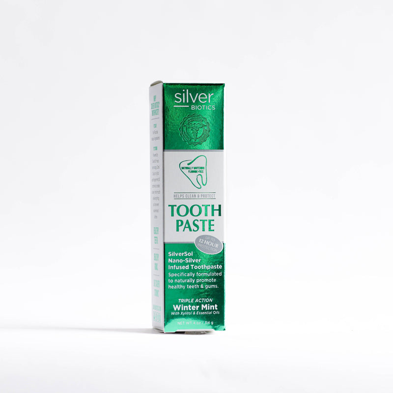 Silver Biotics Natural Whitening Coral Toothpaste Oral Care
