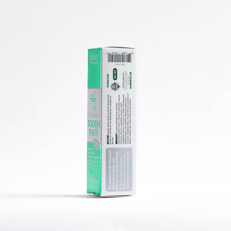 Silver Biotics Natural Whitening Coral Toothpaste Oral Care