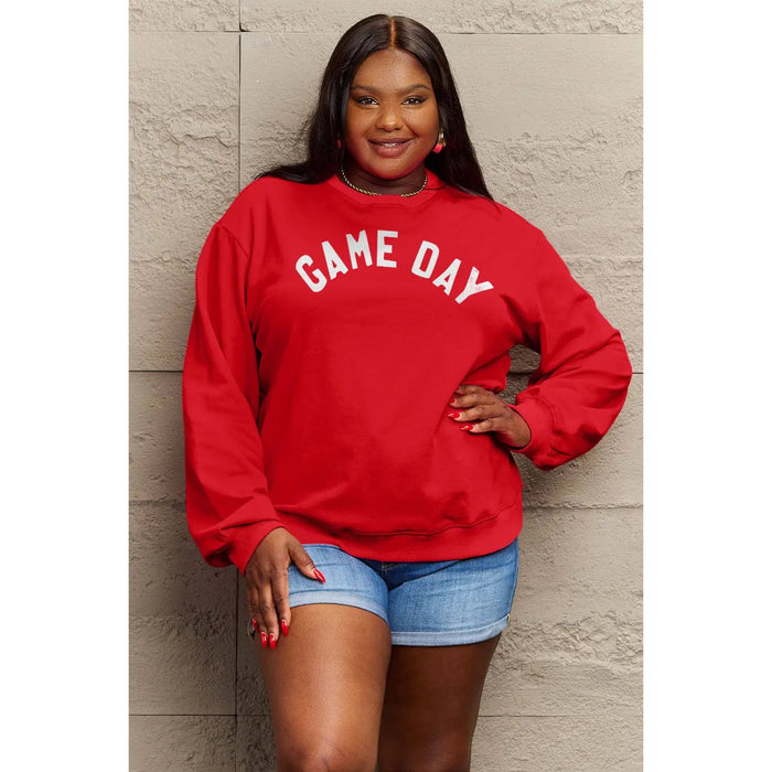 Simply Love GAME DAY Graphic Sweatshirt