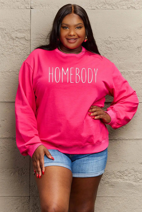 Simply Love HOMEBODY Graphic Sweatshirt