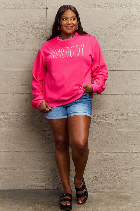 Simply Love HOMEBODY Graphic Sweatshirt