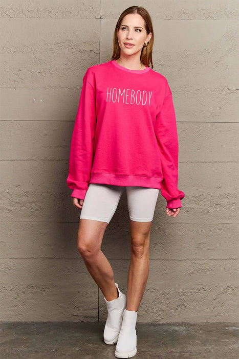 Simply Love HOMEBODY Graphic Sweatshirt