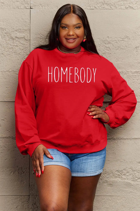 Simply Love HOMEBODY Graphic Sweatshirt