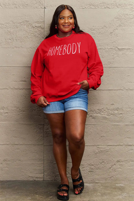 Simply Love HOMEBODY Graphic Sweatshirt