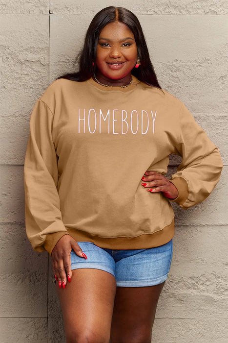 Simply Love HOMEBODY Graphic Sweatshirt