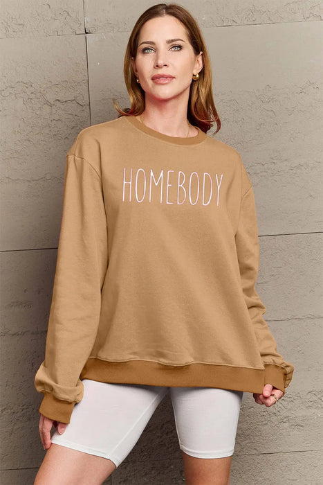 Simply Love HOMEBODY Graphic Sweatshirt