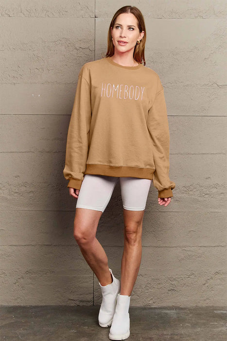 Simply Love HOMEBODY Graphic Sweatshirt