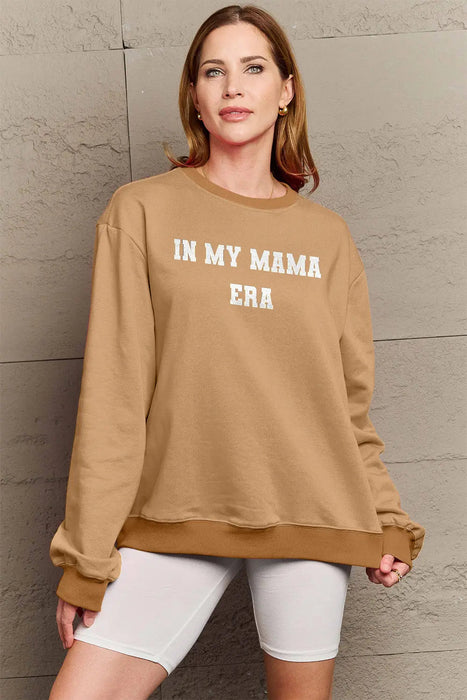 Simply Love IN MY MAMA EAR Graphic Sweatshirt