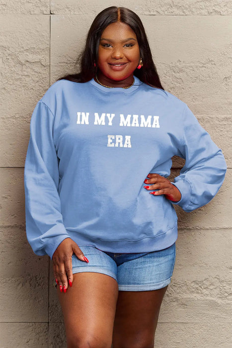 Simply Love IN MY MAMA EAR Graphic Sweatshirt