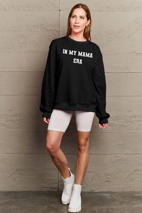 Simply Love IN MY MAMA EAR Graphic Sweatshirt