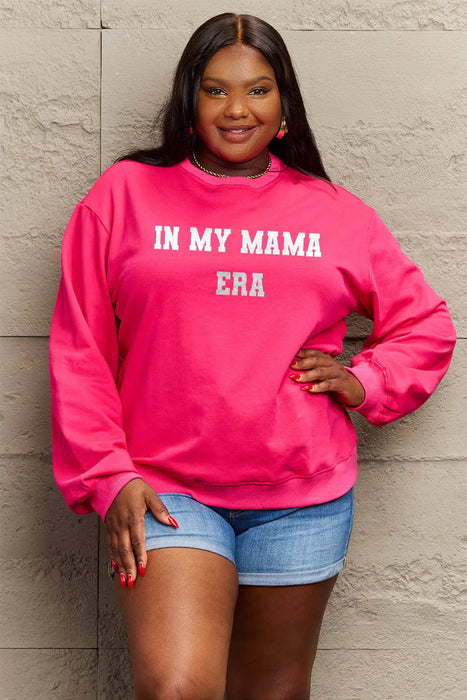 Simply Love IN MY MAMA EAR Graphic Sweatshirt