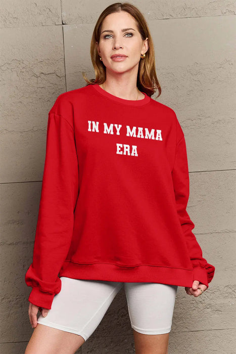 Simply Love IN MY MAMA EAR Graphic Sweatshirt