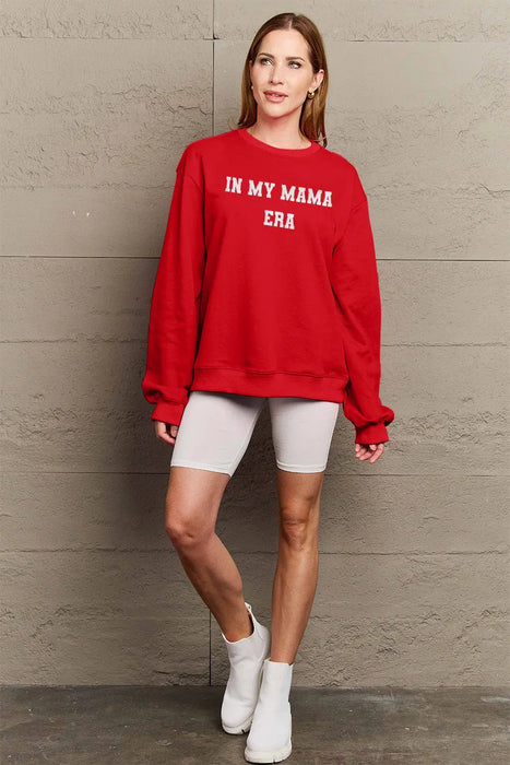 Simply Love IN MY MAMA EAR Graphic Sweatshirt