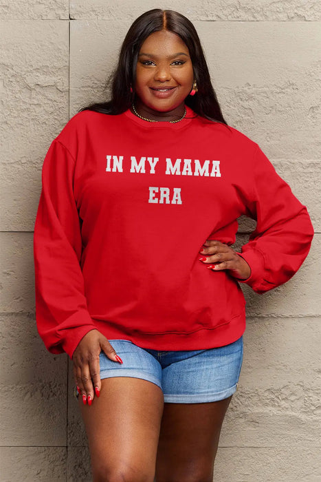 Simply Love IN MY MAMA EAR Graphic Sweatshirt