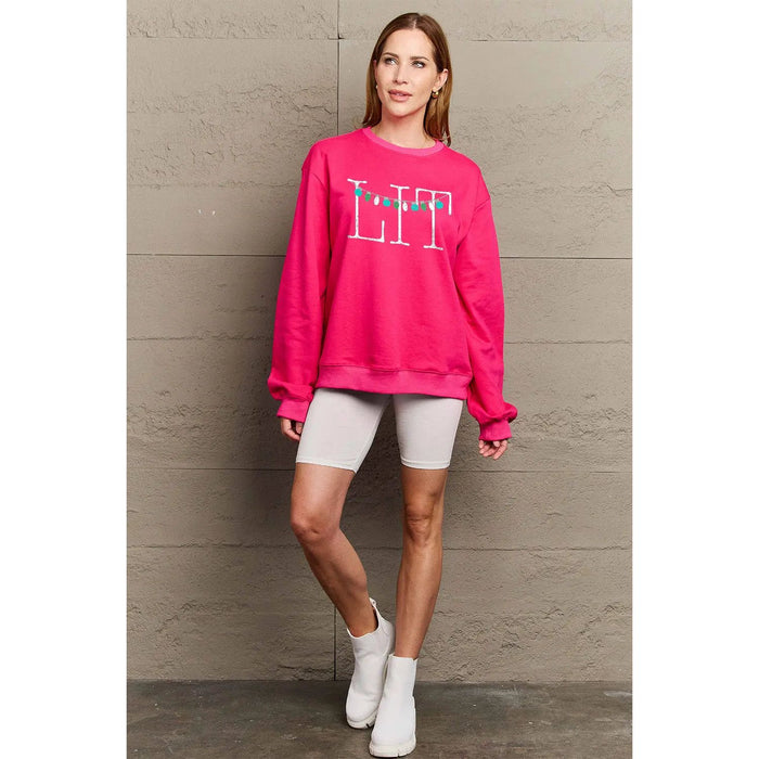 Simply Love LIT Long Sleeve Sweatshirt