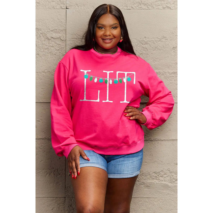 Simply Love LIT Long Sleeve Sweatshirt