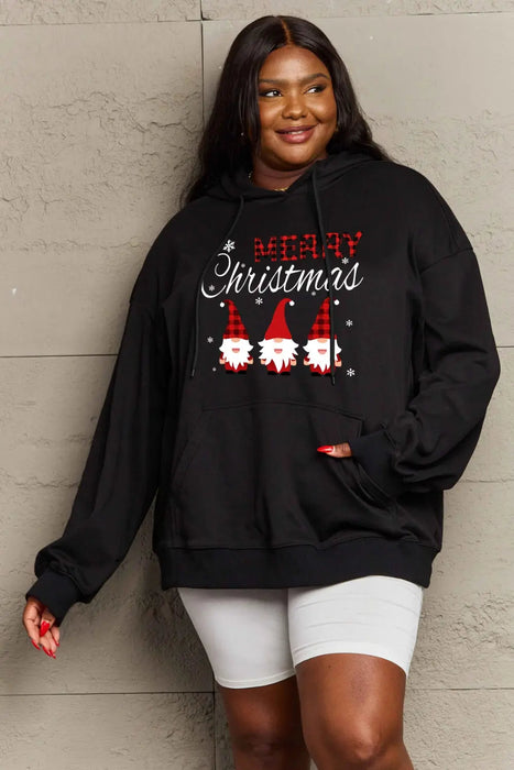 Simply Love MERRY CHRISTMAS Graphic Hoodie