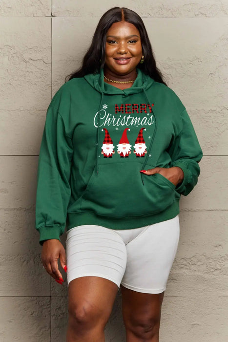 Simply Love MERRY CHRISTMAS Graphic Hoodie