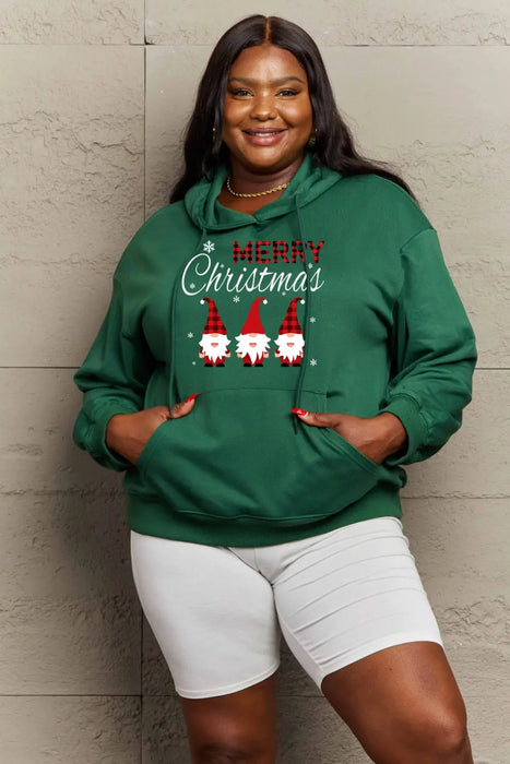 Simply Love MERRY CHRISTMAS Graphic Hoodie