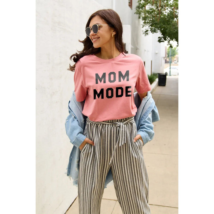 Simply Love MOM MODE Short Sleeve T-Shirt