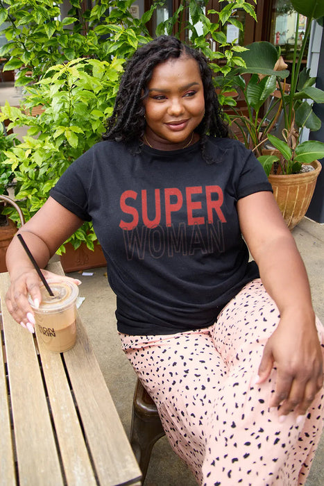 Simply Love SUPERWOMAN Short Sleeve T-Shirt