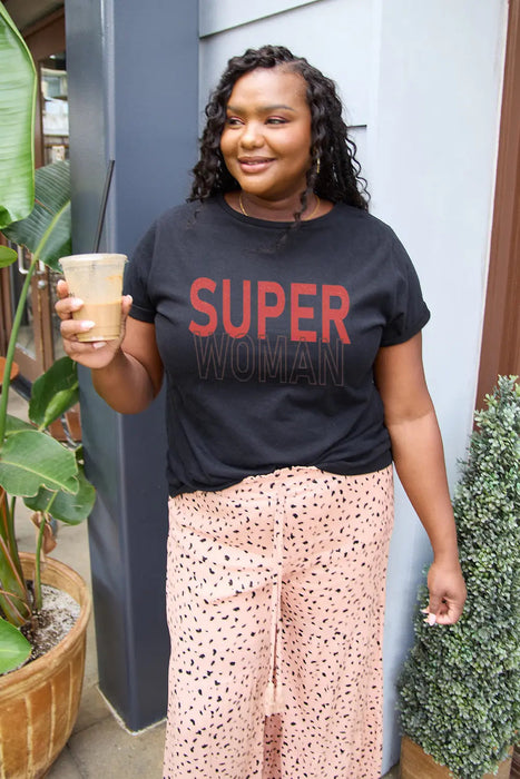 Simply Love SUPERWOMAN Short Sleeve T-Shirt