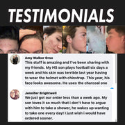 BALLBOYZ Activated Charcoal Face Scrub (Severe Acne)