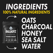 BALLBOYZ Activated Charcoal Face Scrub (Severe Acne)