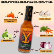 Elijah's Xtreme Yellowstone Hot Sauce Variety Pack 4 Bottles Hot Sauce