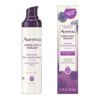Aveeno Absolutely Ageless Leave-on Face Lotion with SPF 30, 1.3 fl. oz