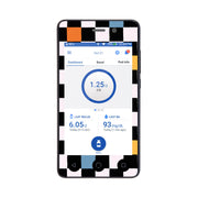 Peelz Skater Grid Sticker for Omnipod DASH® PDM – Pump Peelz Peelz/Stickers