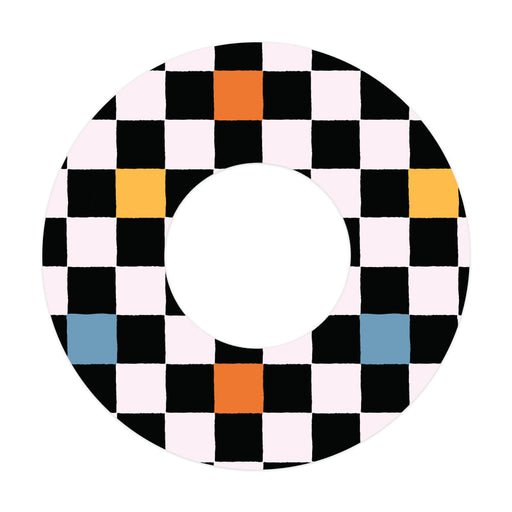 Peelz Skater Grid Patch  Tape Designed for the FreeStyle Libre 2 Patch Medical Tape