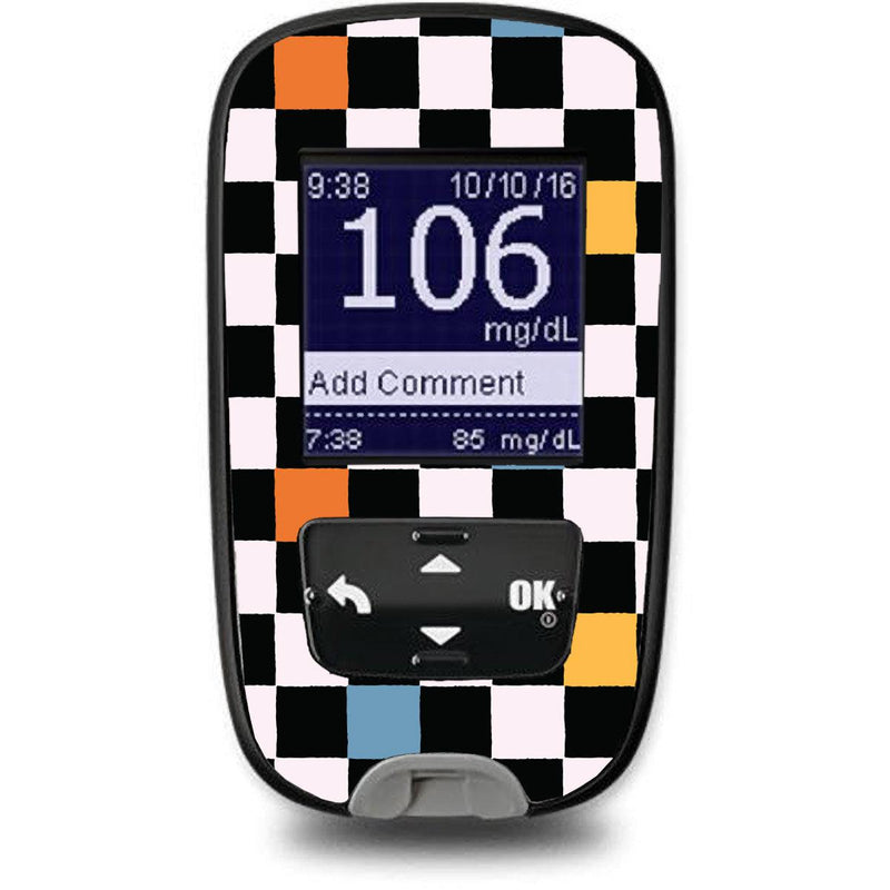 Peelz Skater Grid Sticker for the Accu-Chek Guide Glucometer Peelz/Stickers