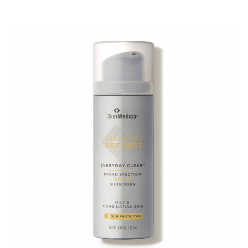 Nava Beauty SkinMedica Essential Defense Everyday Clear Broad Spectrum SPF 47 Sunscreen, 1.85 Oz Health & Beauty Dark Gray 1.85 Oz