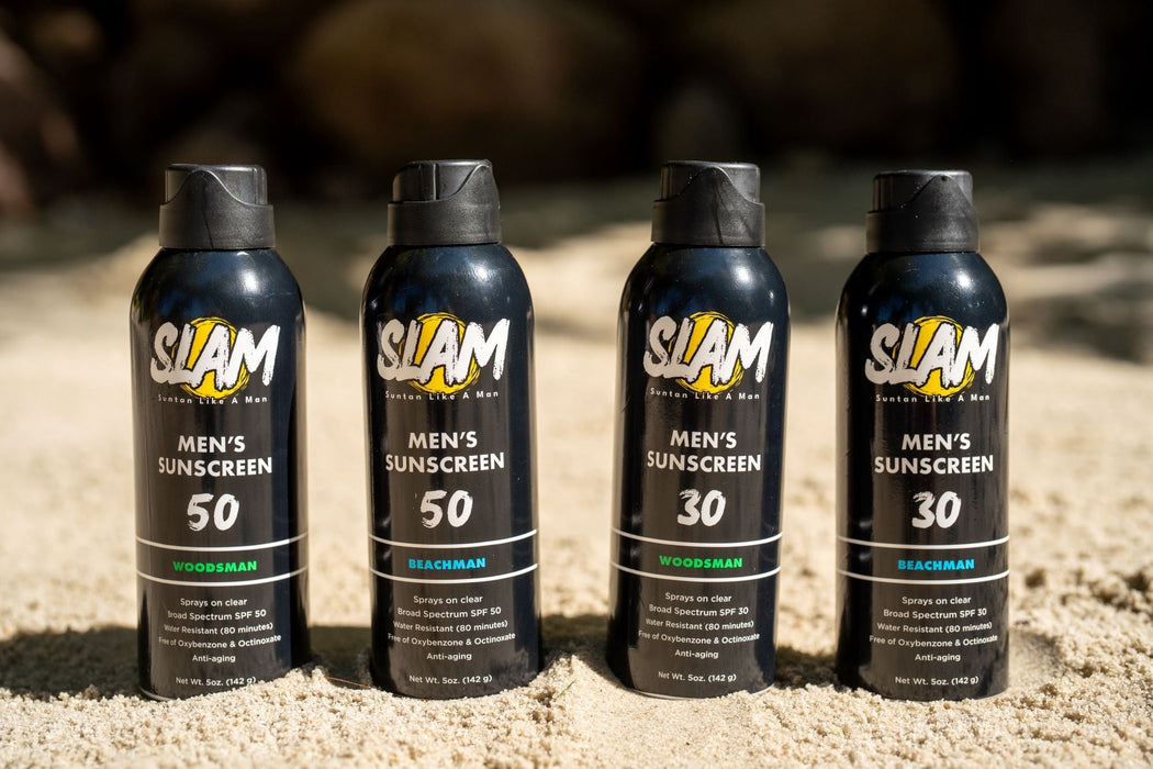 WoodsMan Spray 50 by Slam Sunscreen