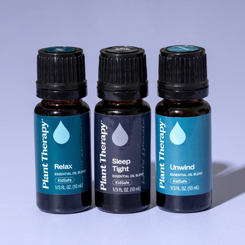Plant Therapy Sleep Easy Essential Oil Blend Set Essential Oil