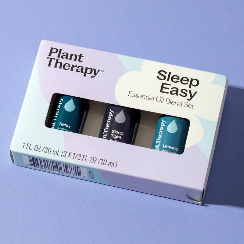 Plant Therapy Sleep Easy Essential Oil Blend Set Essential Oil