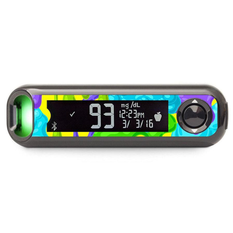 Peelz Slimey Bayer Contour© Next One Glucometer Peelz/Stickers