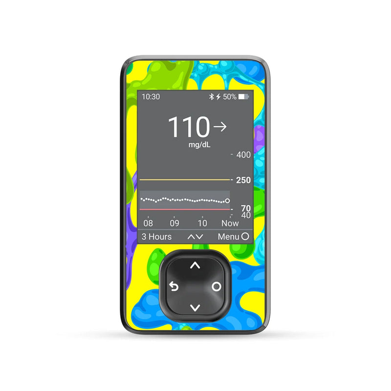 Peelz Slimey DEXCOM G7 and Stelo and G6 Touchscreen Receiver Sticker Peelz/Stickers