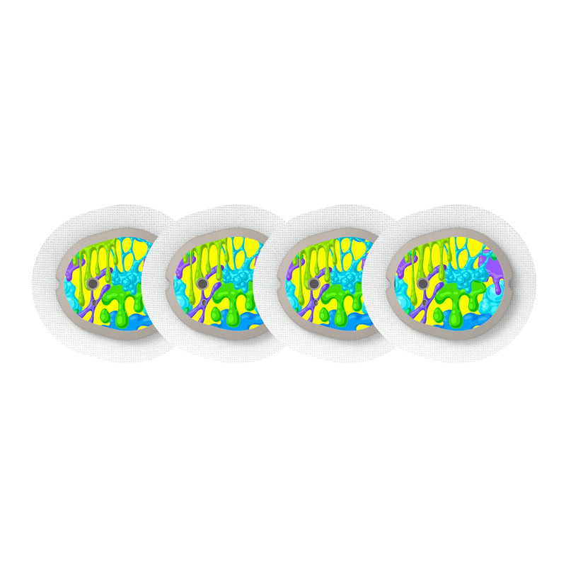 Peelz Slimey Sticker Designed for the DEXCOM G7 and Stelo Transmitter Peelz/Stickers