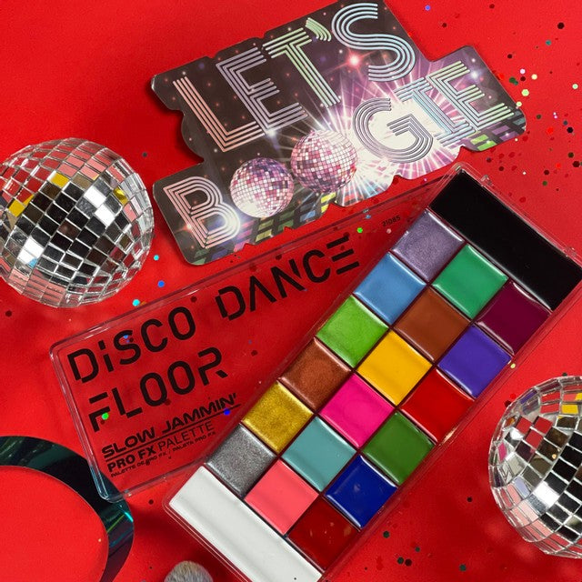Rude Cosmetics Disco Dance Floor ProFX Palette - Slow Jammin' Makeup