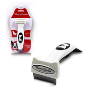 Warren London De-Shedding Dog Brush for Long Hair (>1") Leashes, Collars & Accessories