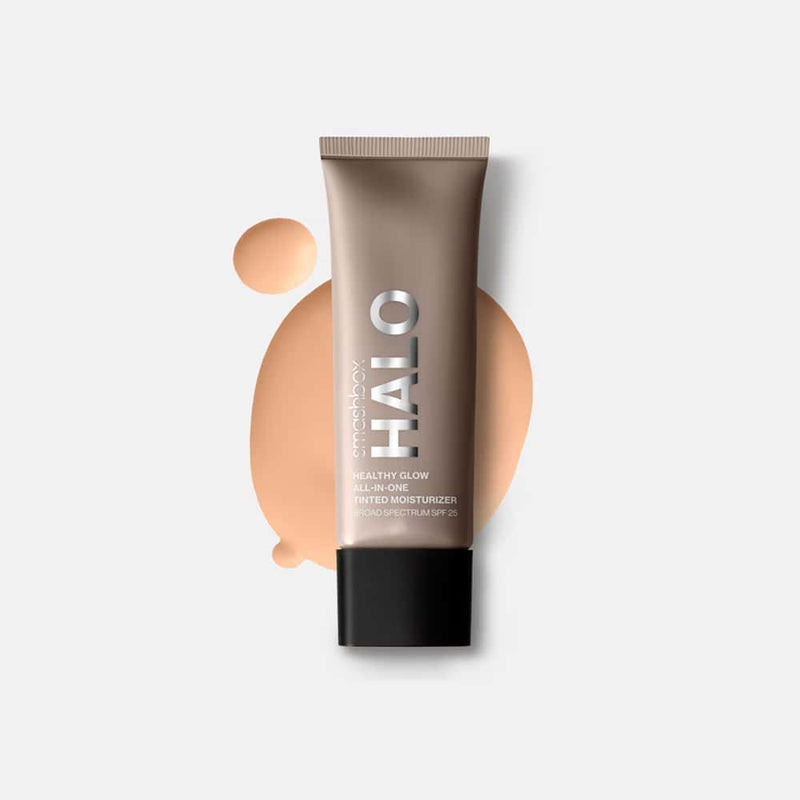 Nava Beauty Smashbox Halo Healthy Glow All-In-One Tinted Moisturizer SPF 25 White Smoke Light Neutral