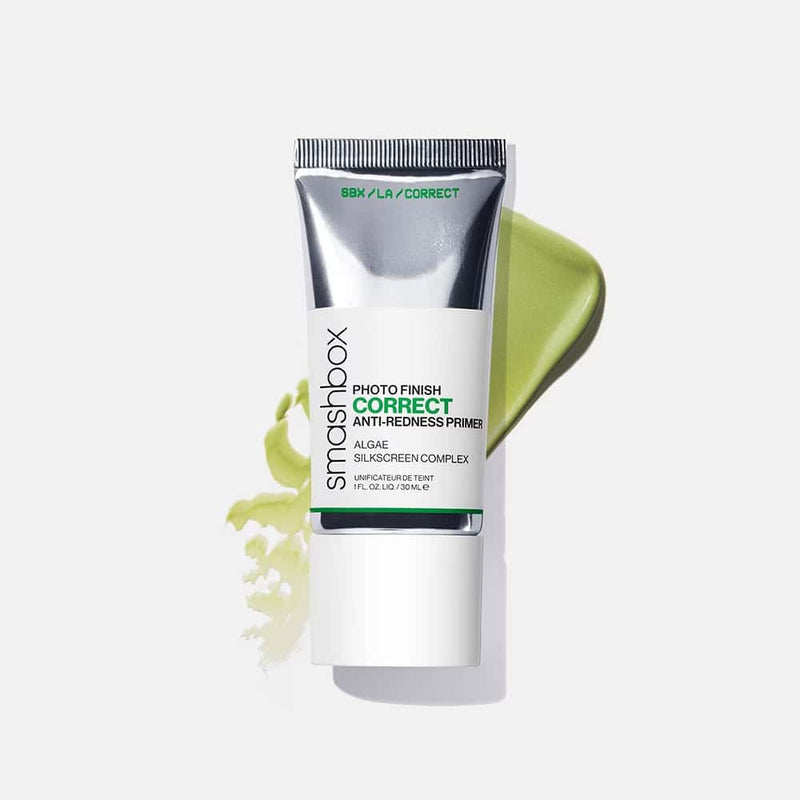 Nava Beauty Smashbox PF Correct Anti Redness Primer Algae Silkscreen Complex 30ml White Smoke
