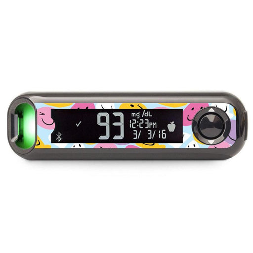 Peelz Smilies Bayer Contour© Next One Glucometer Peelz/Stickers