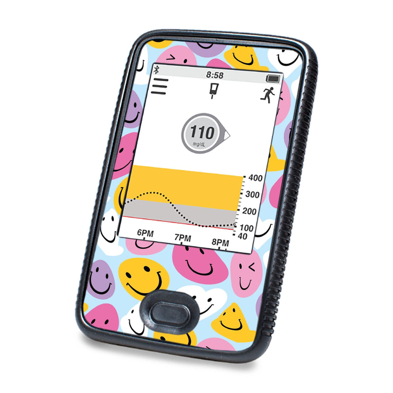 Peelz Smilies Designed for DEXCOM G6 Touchscreen Receiver Peelz/Stickers