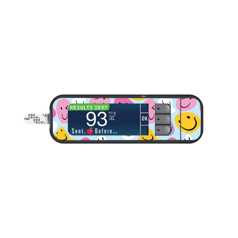 Peelz Smilies for Bayer Contour Next Glucometer Peelz/Stickers