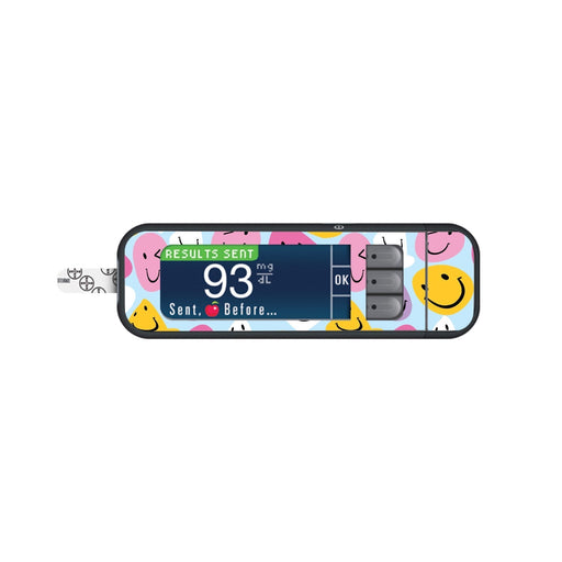 Peelz Smilies for Bayer Contour Next Glucometer Peelz/Stickers