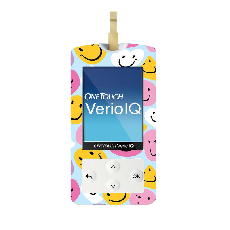 Peelz Smilies for OneTouch Verio IQ Glucometer Peelz/Stickers