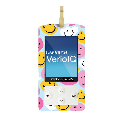 Peelz Smilies for OneTouch Verio IQ Glucometer Peelz/Stickers